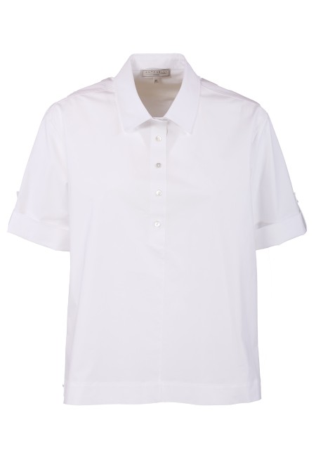 Shop ANTONELLI  Camicia: Antonelli camicia "De Niro" in cotone.
Colletto.
Bottoni.
Maniche corte.
Composizione: 95% cotone, 5% elasten. 
Made in Italia.. DE NIRO L2677 135B-020